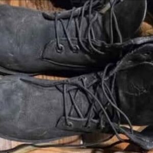 Timberland Black Women's Combat Boots